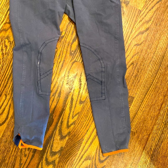 PK International Breeches … schooling breeches in grey blue 22/72 - Picture 3 of 4
